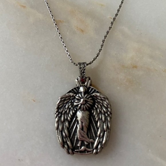 ALEX AND ANI Pendant Necklace Guardian of Knowledge Adjustable - Picture 2 of 7